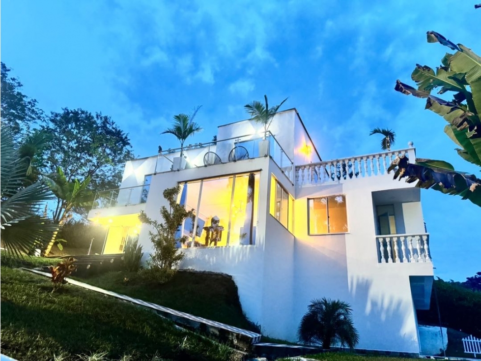 Casa campestre en venta la Vereda Palermo km 47 autopista Medellín — foto 2