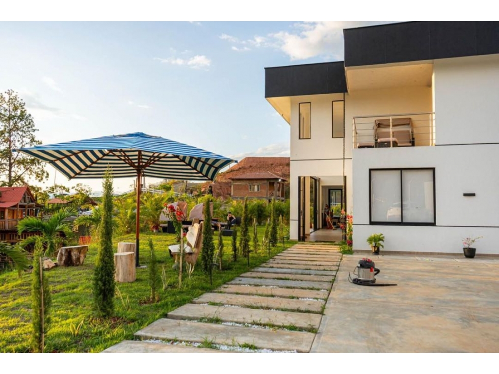 Casa campestre en venta permuta en parcelación Santa El Cerrito Valle - 2