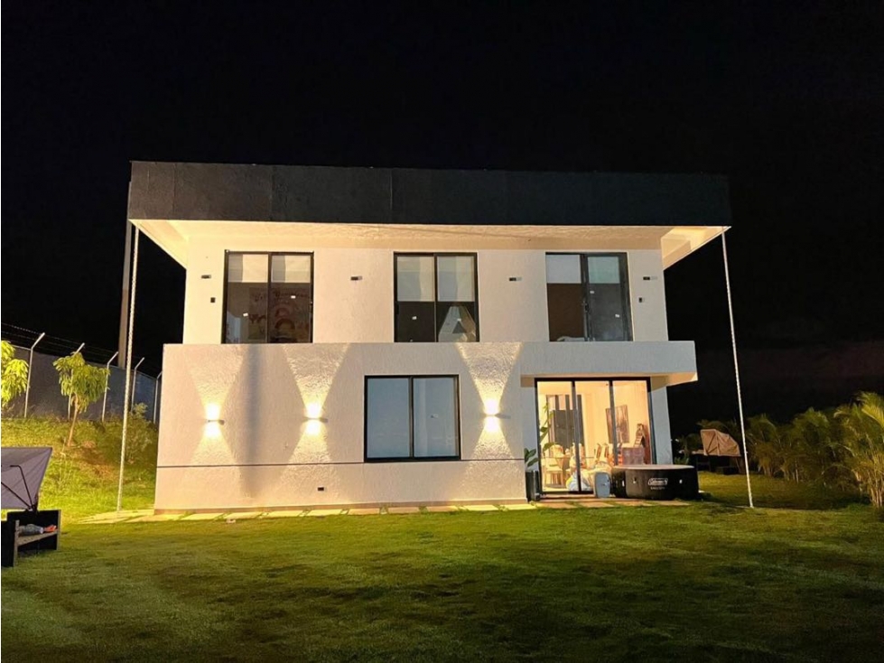 Casa campestre en venta permuta en parcelación Santa El Cerrito Valle - 3
