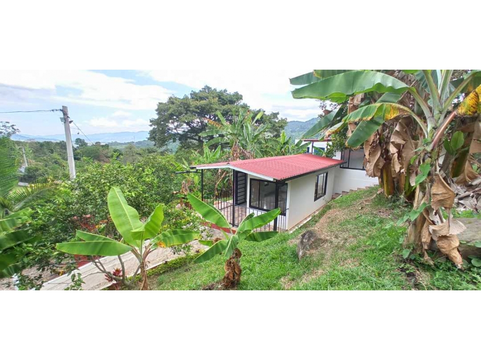 Casa Campestre Nueva Con Hermosa Vista Panorámica