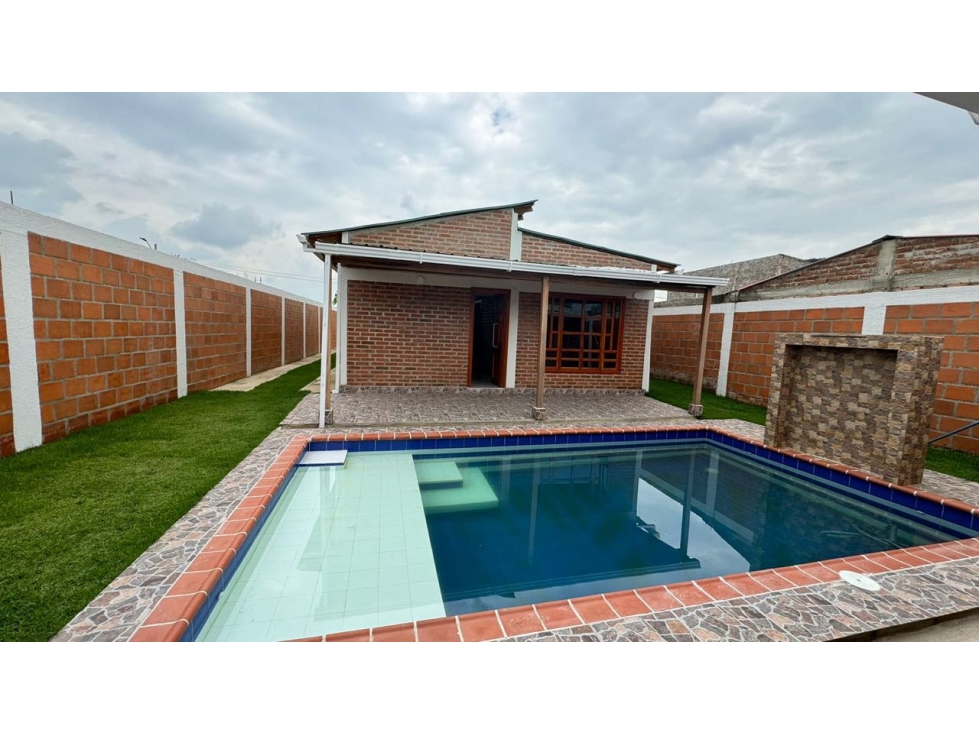Casa campestre nueva con piscina en venta Santa Elena El Cerrito Valle - 1