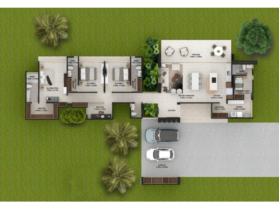 Casa campestre para estrenar (D) — foto 2