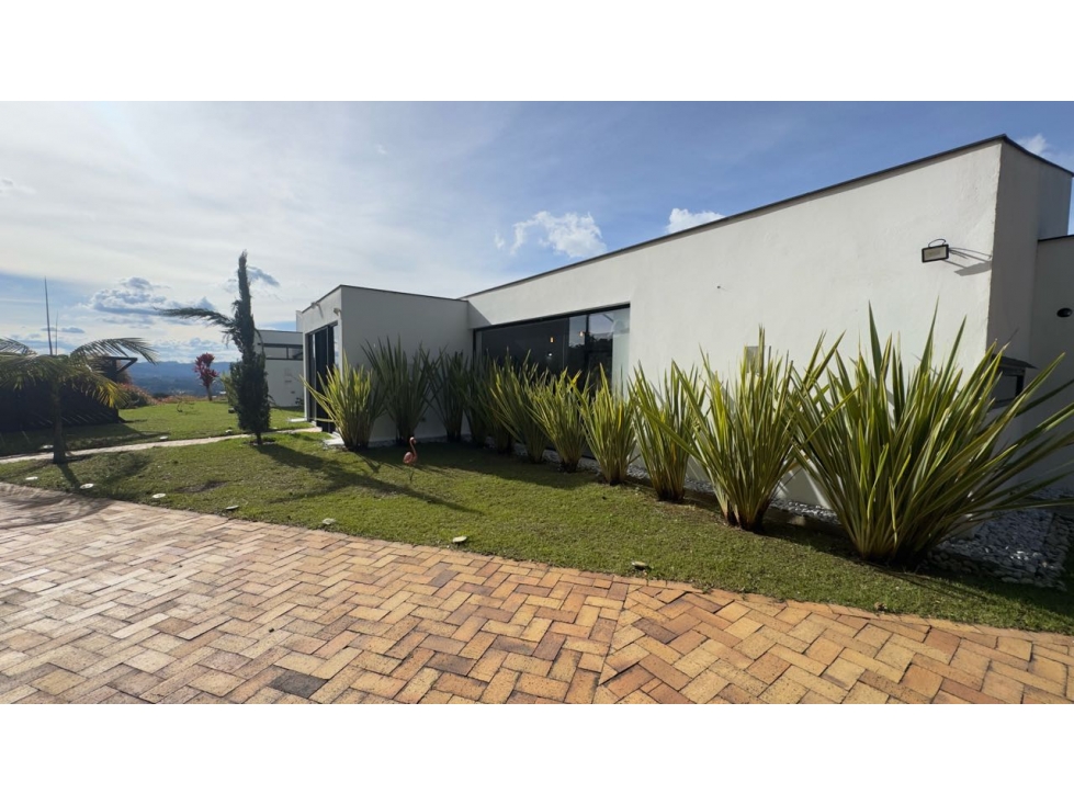 Casa campestre para la venta en unidad con portón eléctrico vía canada — foto 4