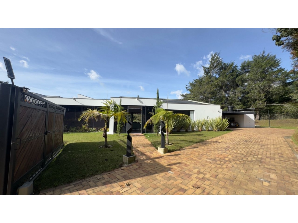 Casa campestre para la venta en unidad con portón eléctrico vía canada — foto 5
