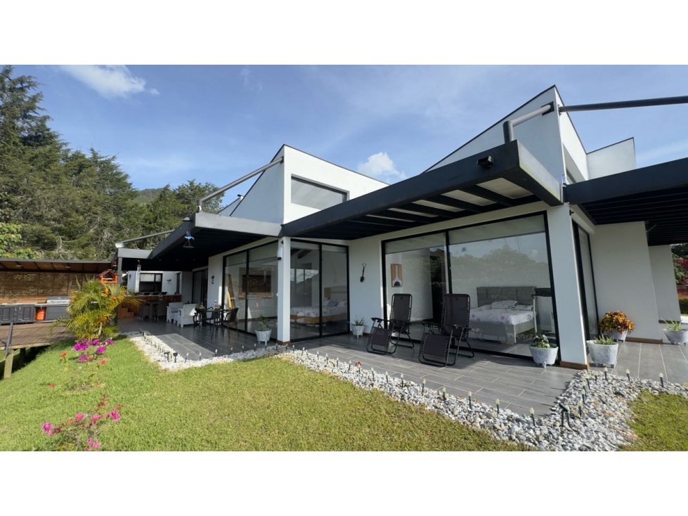 Casa campestre para la venta en unidad con portón eléctrico vía canada — foto 6
