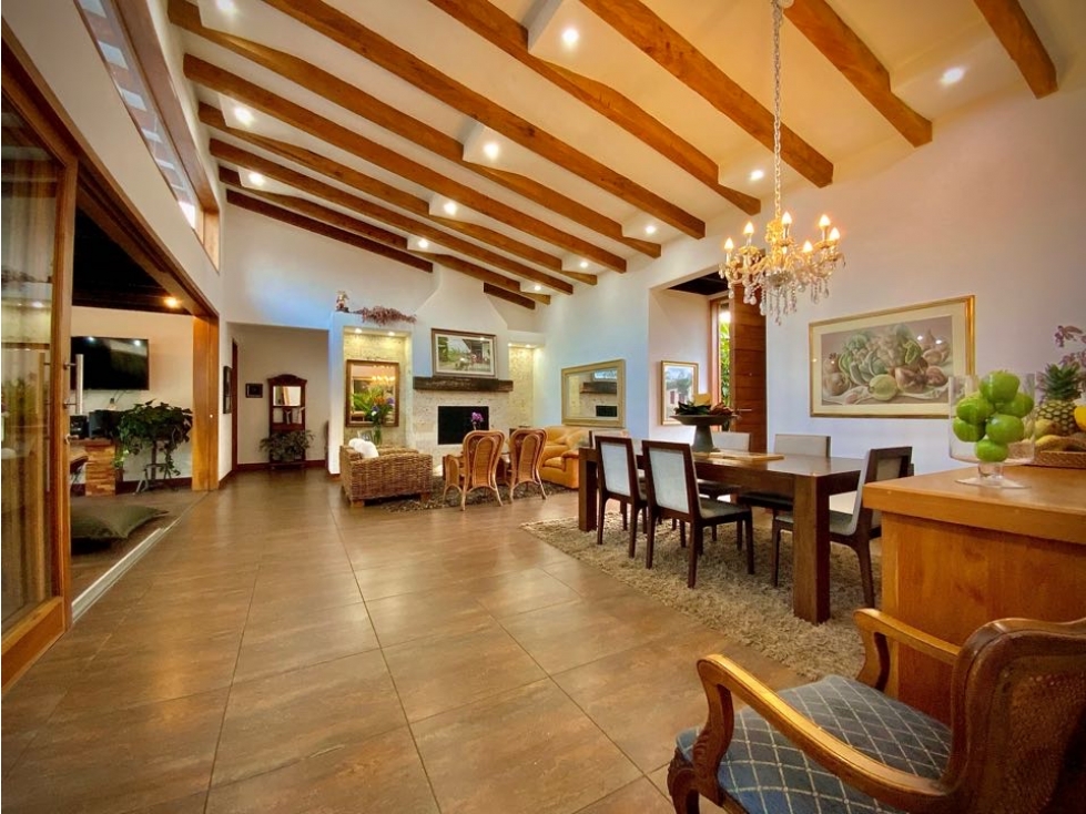 Venta Casa Campestre Diseño Colonial Exotica Vista Parcelación La Ceja — foto 4