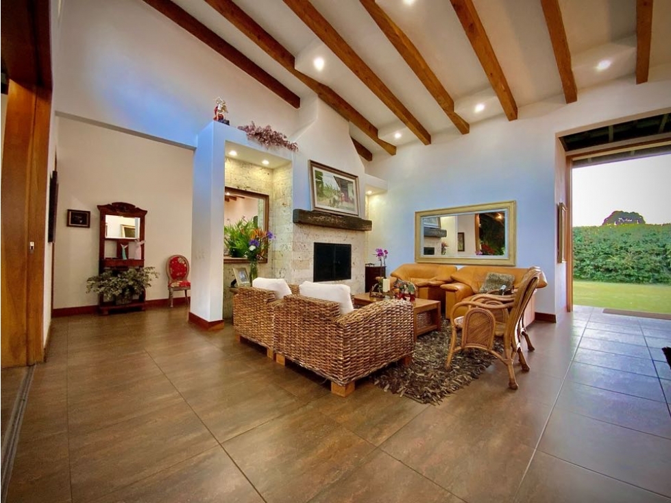 Venta Casa Campestre Diseño Colonial Exotica Vista Parcelación La Ceja — foto 6