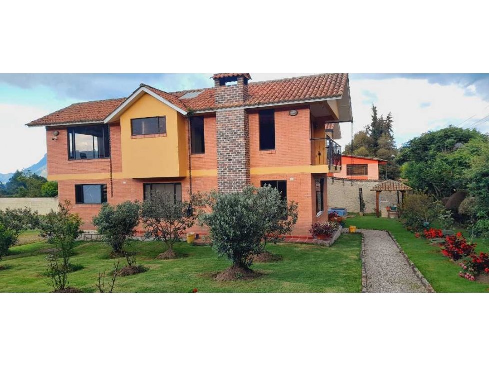 casa camprestre en tabio en lote 3150m2 - 2