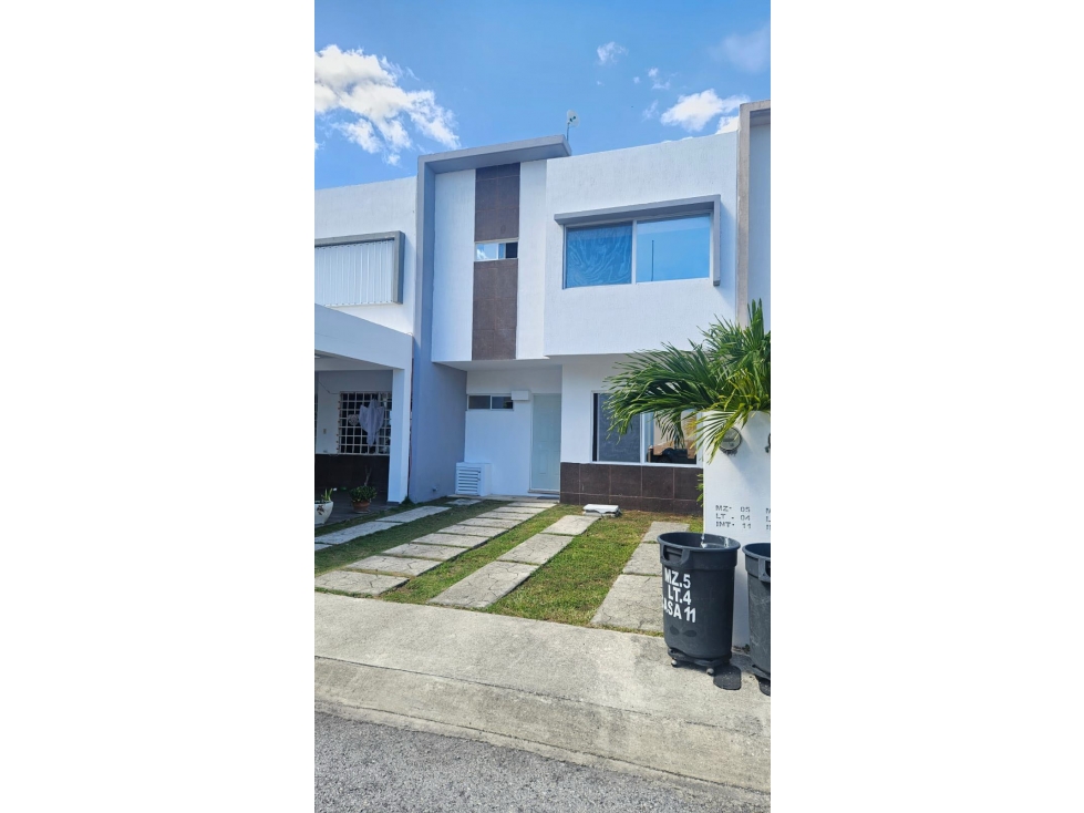 Casa Completamente amueblada en renta, Los Olivos 3, Playa del Carmen - 1