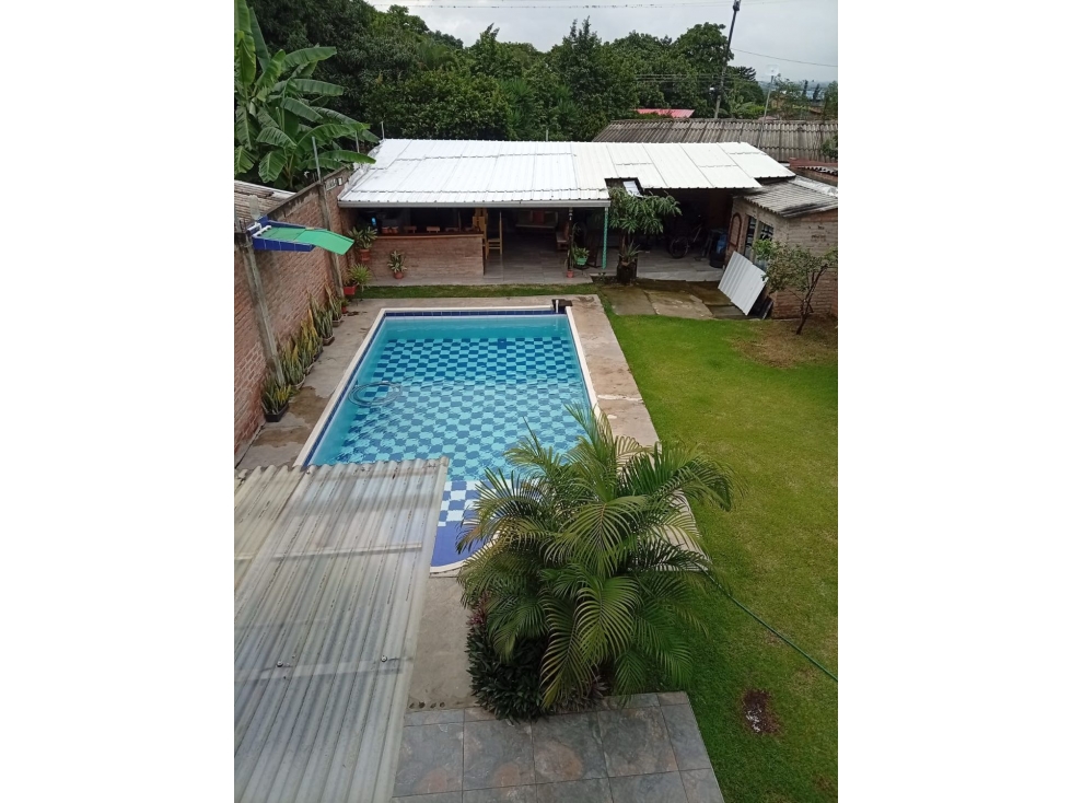 CASA CAMPESTRE CON PISCINA VENTA , LA FLORESTA GINEBRA V - 1