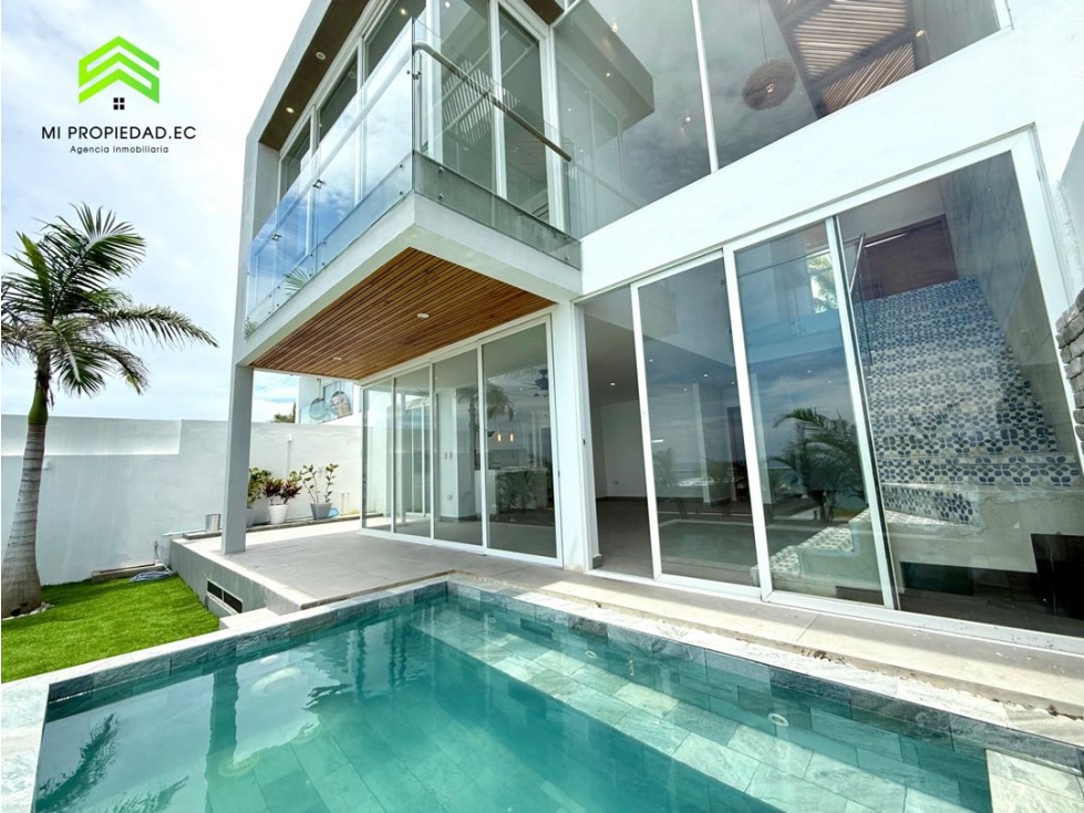Casa con piscina y vista al mar en Urbanizacion Ciudad del Mar Manta — foto 2