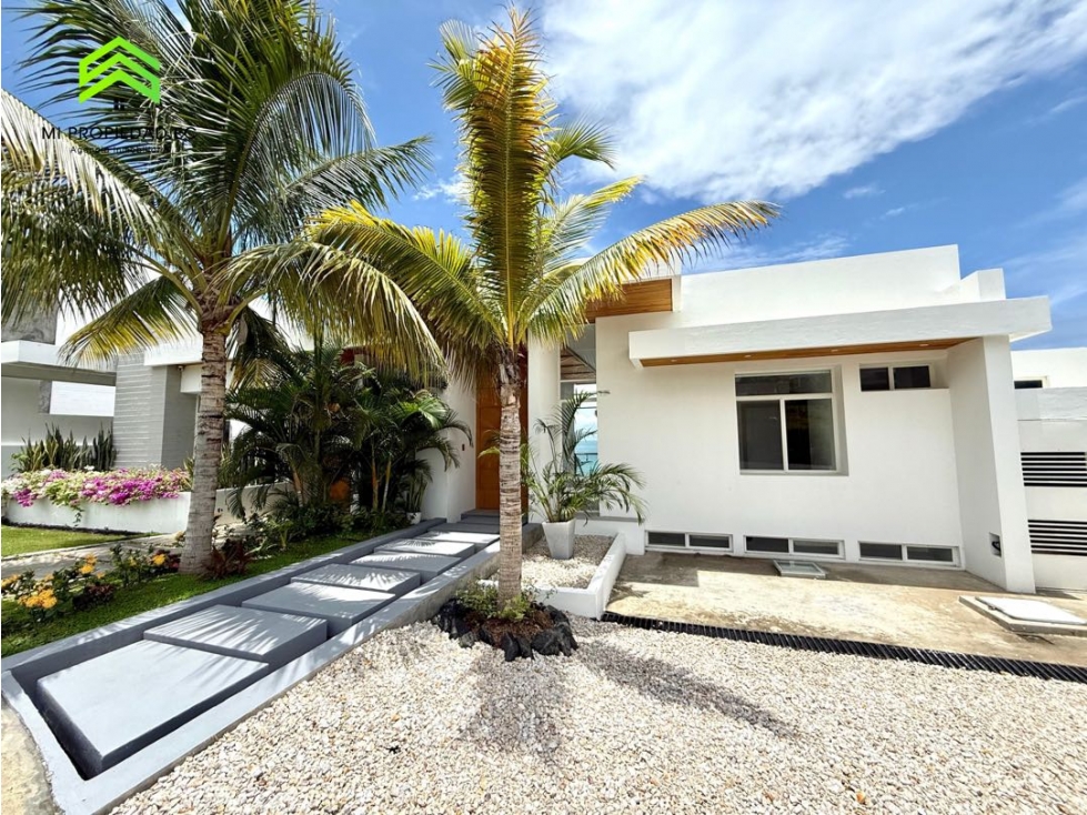 Casa con piscina y vista al mar en Urbanizacion Ciudad del Mar Manta — foto 4