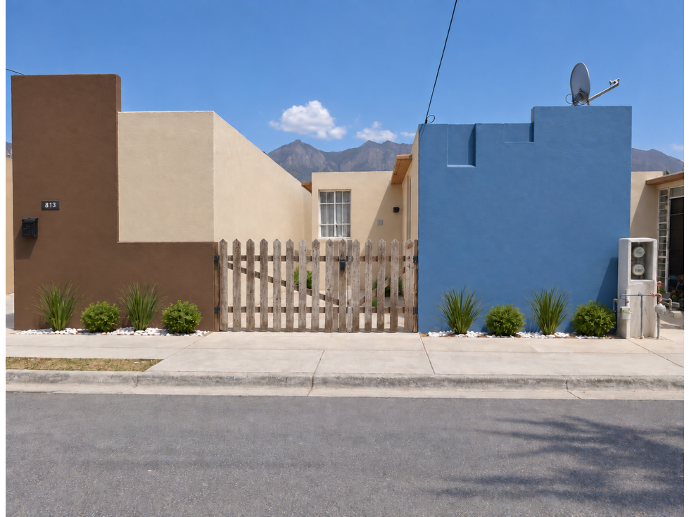 Casa con posesión inmediata en Real de Lincoln, García - 1