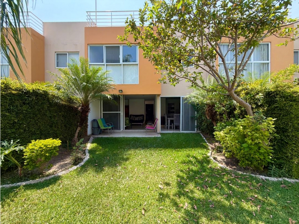 Casa con roof garden y alberca en condominio en venta en Yautepec Mor. — foto 2