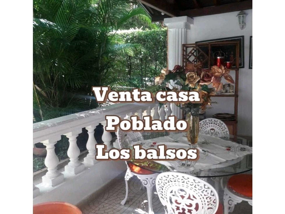 CASA DE 2 NIVELES EN LOS BALSOS-POBLADO PARA REFORMAR.