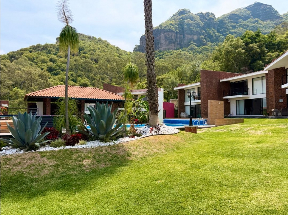 Casa de fin de semana en venta con alberca y jardín en Tlayacapan Mor - 3