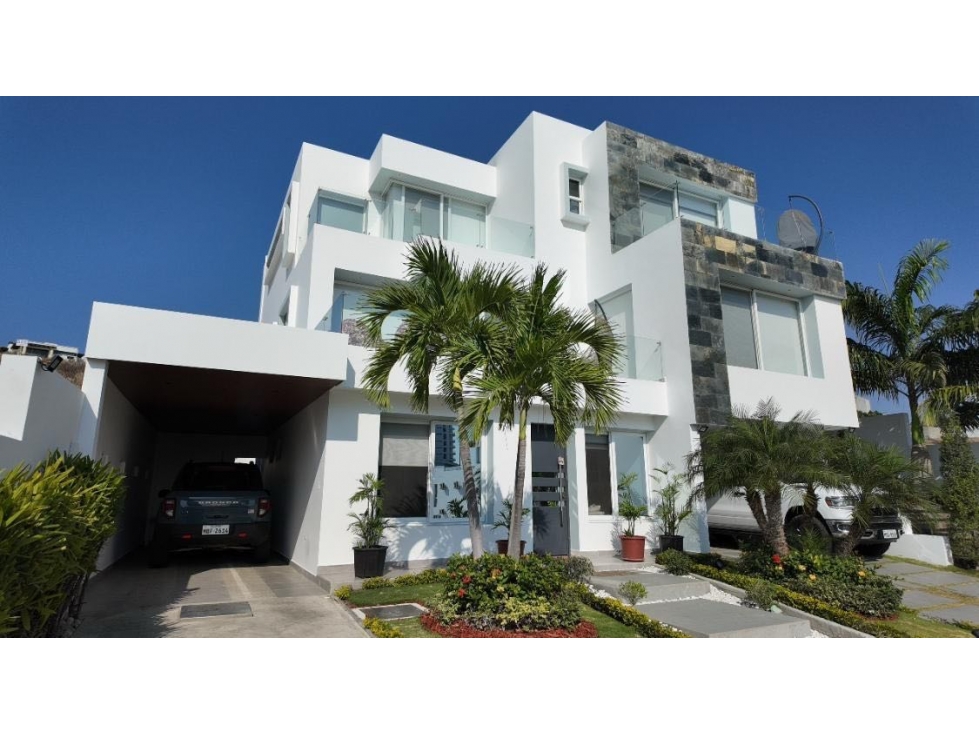 CASA DE LUJO AMOBLADA FRENTE AL MAR EN CIUDAD DEL MAR - MANTA — foto 3