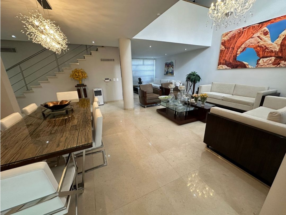 CASA DE LUJO EN SECTOR LA CASTELLANA BARRANQUILLA 4 HABITACIONES — foto 2