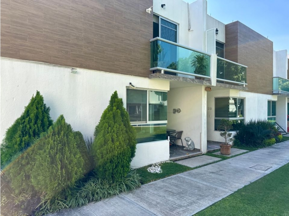 Casa en condominio con alberca y jardín en venta Yautepec, Morelos - 3