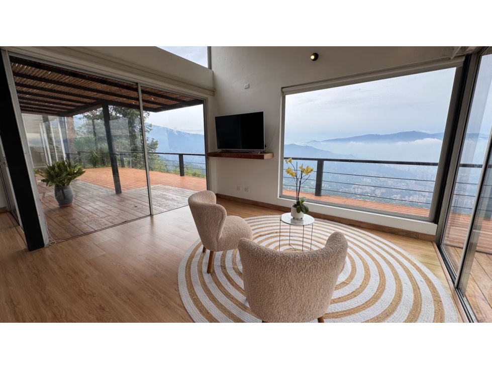 Casa amoblada Palmas con vista a Medellín Venta o arriendo — foto 6