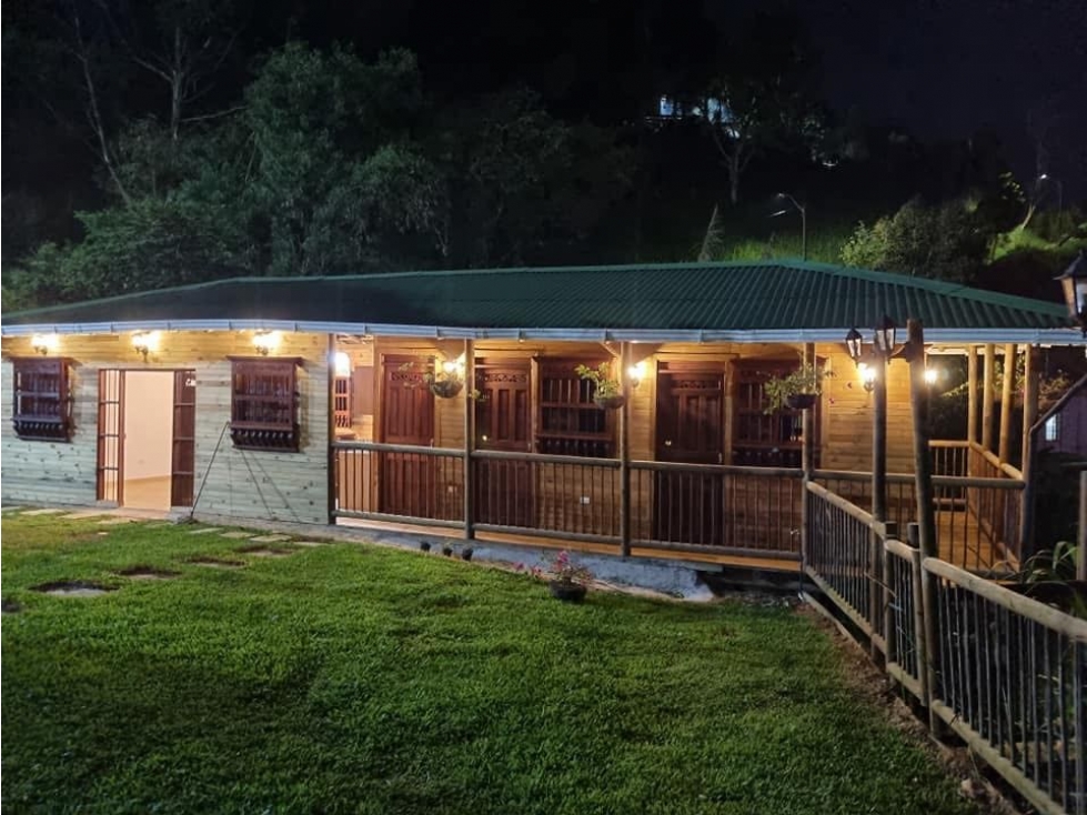 Casa en Madera Inmunizada con Zona Verde Sector Himalaya La Estrella