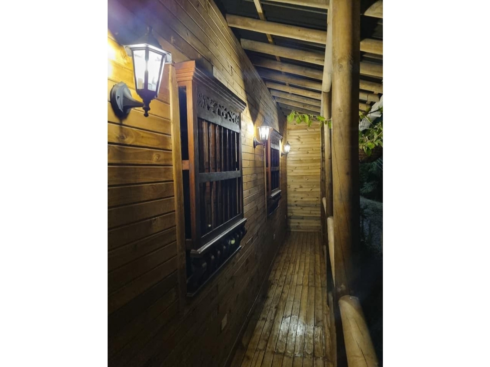 Casa en Madera Inmunizada con Zona Verde Sector Himalaya La Estrella — foto 3