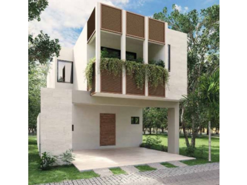 CASA EN PLAYA DEL CARMEN, CERCA DE LA 5TA AVENIDA - 1