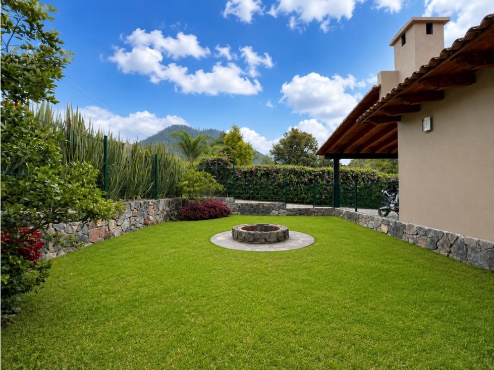 CASA EN RENTA | AMUEBLADA CON TERRAZA Y JARDIN | CERRO GORDO — foto 3