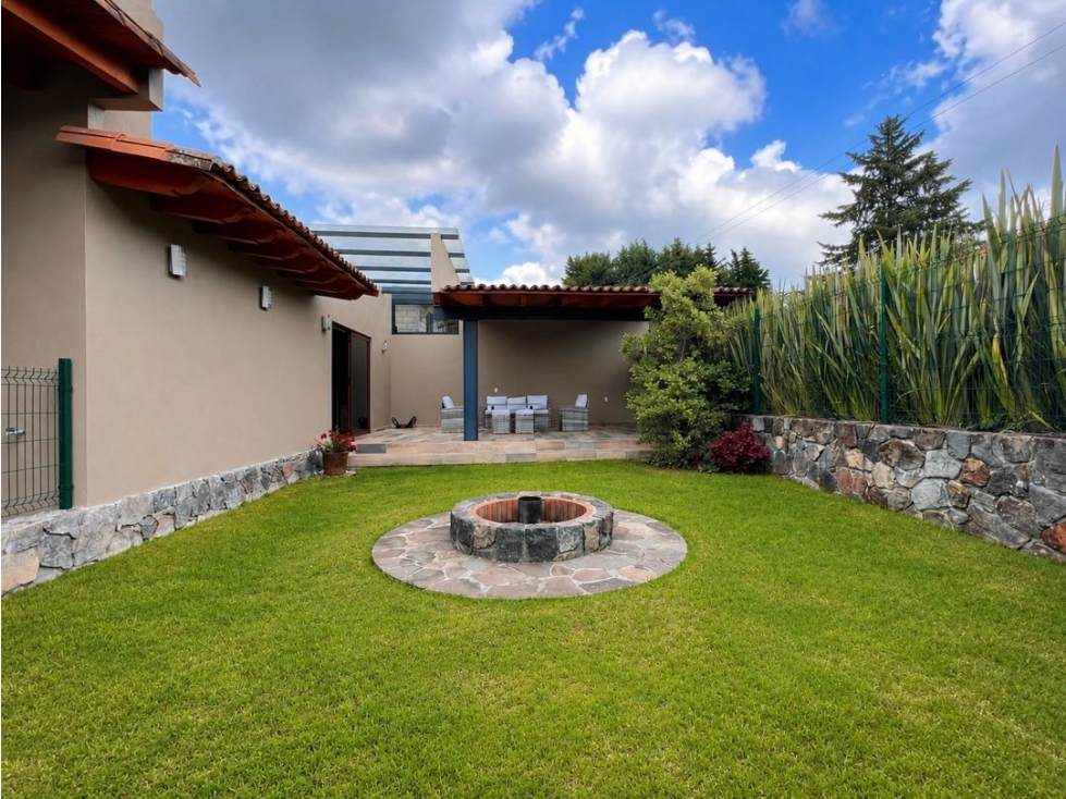 CASA EN RENTA | AMUEBLADA CON TERRAZA Y JARDIN | CERRO GORDO — foto 4