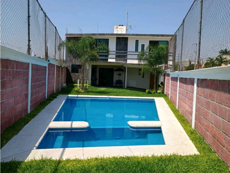 CASA EN RENTA CON ALBERCA PROPIA EN XOCHITEPEC - 3