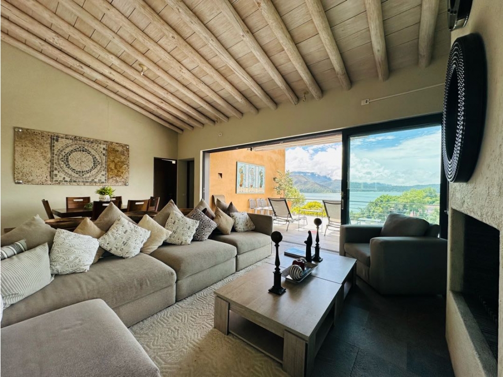 CASA EN RENTA I CONDOMINIO I VISTA AL LAGO I JACUZZI I VALLE DE BRAVO — foto 5