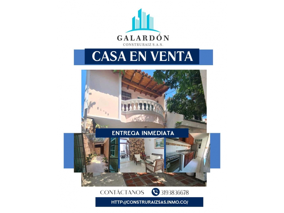 Vendo Casa en Santa Marta Sector Jardin