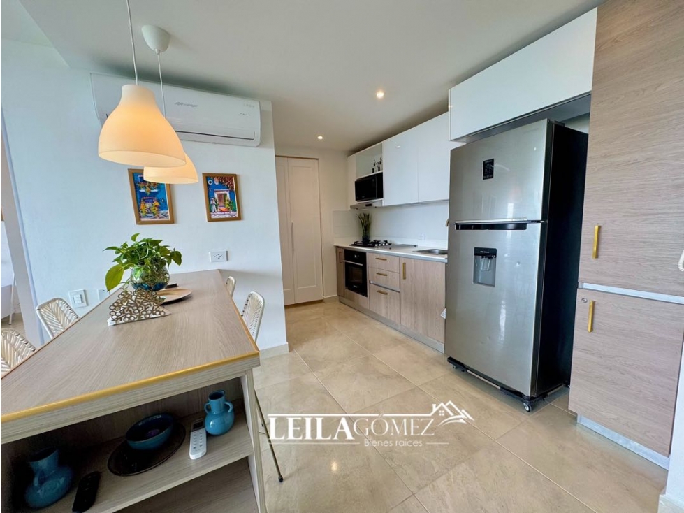 Hermoso Apartamento en Venta amoblado CieloMar Cartagena uso Turístico — foto 5