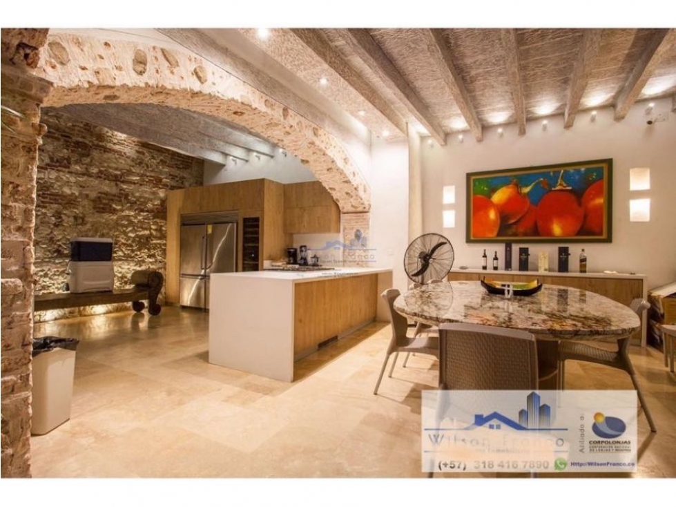 Casa en venta con piscina en el Centro Histórico de Cartagena de India — foto 2