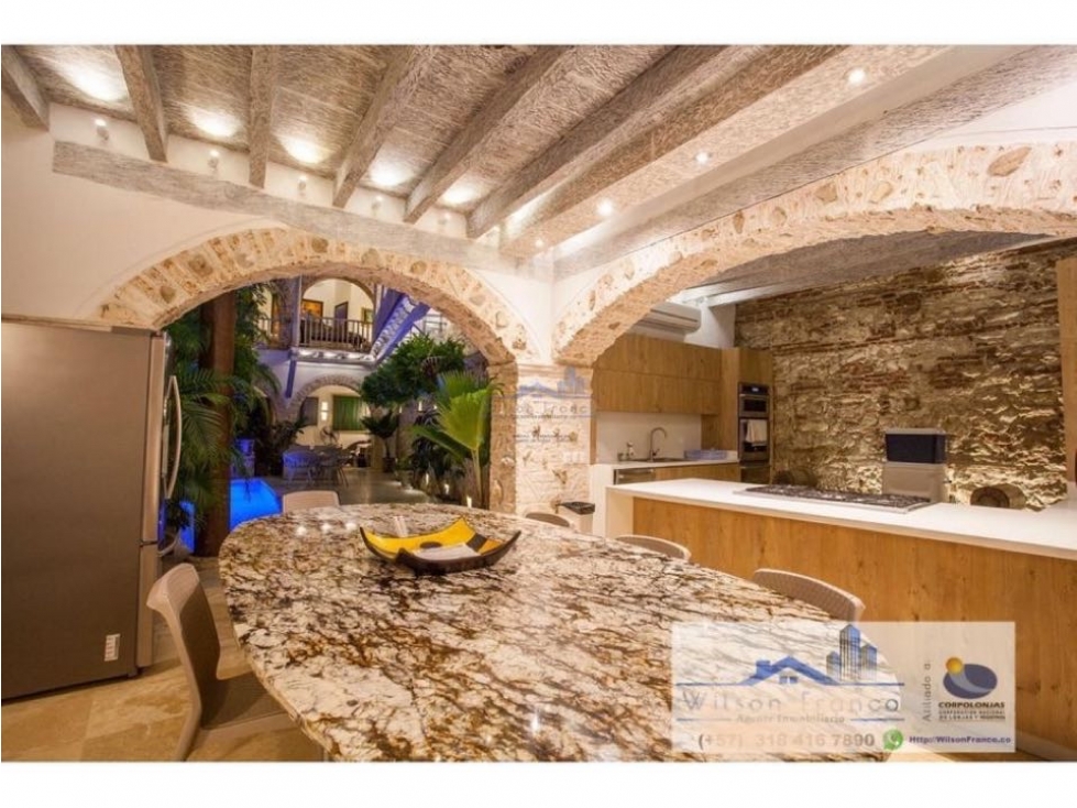 Casa en venta con piscina en el Centro Histórico de Cartagena de India — foto 4