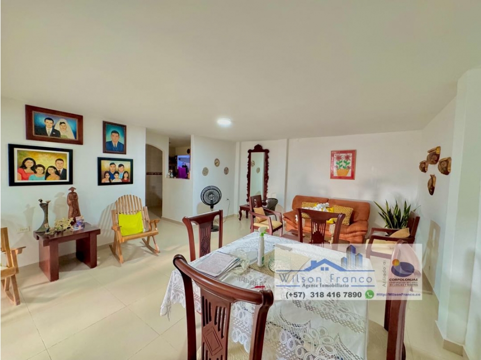 Casa En Venta Dividida en DOS APARTAMENTOS, Los Caracoles Cartagena — foto 3