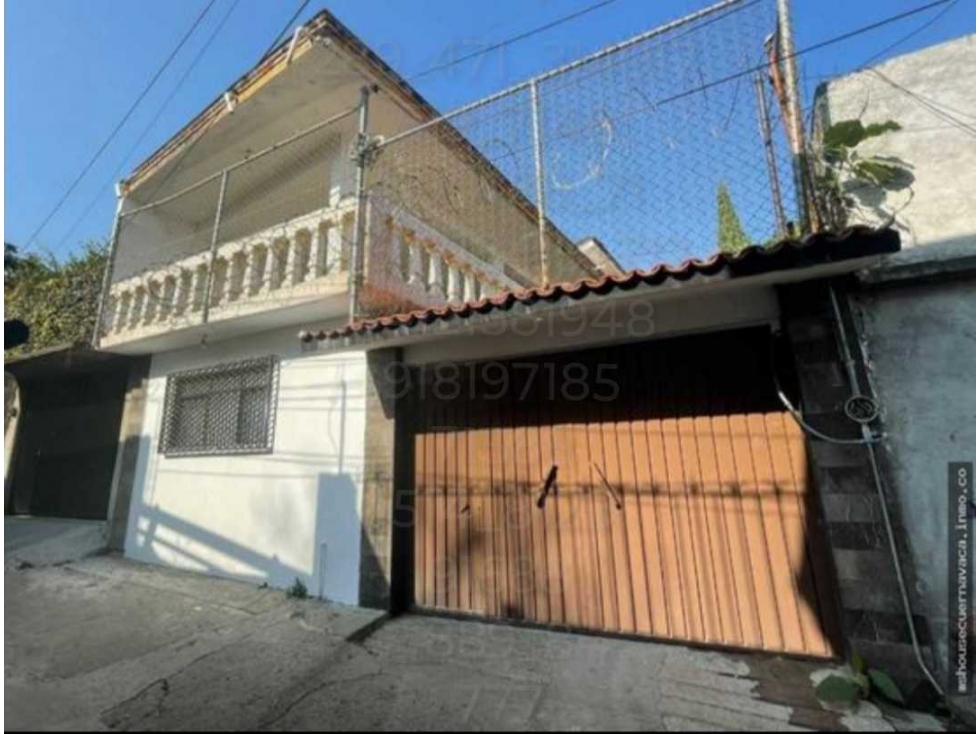 CASA EN VENTA EN ANTONIO BARONA CUERNAVACA MORELOS
