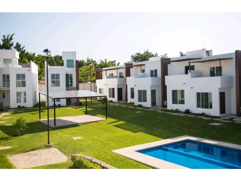 CASA EN VENTA EN CONDOMINIO EN JIUTEPEC MORELOS - 4