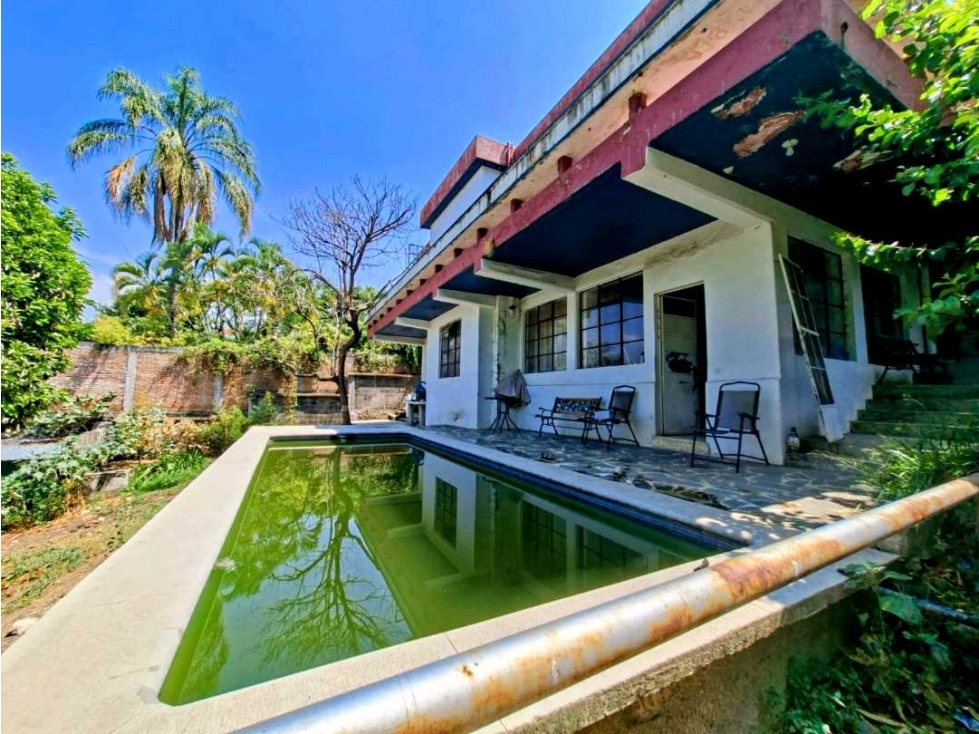 CASA PARA REMODELAR EN VENTA EN GUALUPITA CUERNAVACA