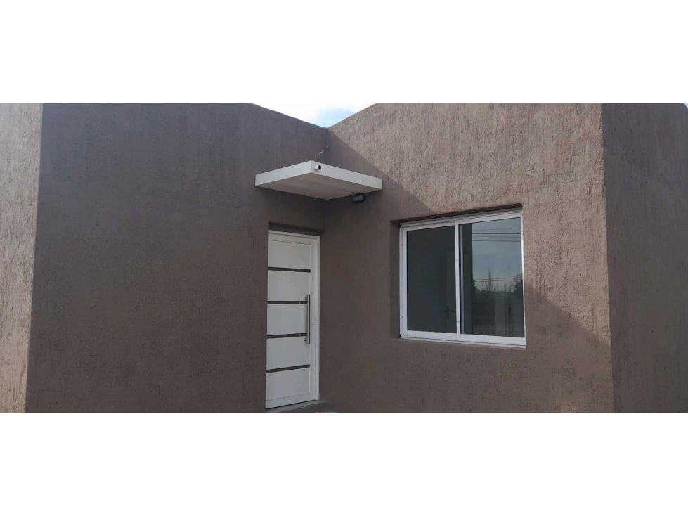Casa a estenar en Tunuyan| Apta credito| 2 Dormitorios - 1