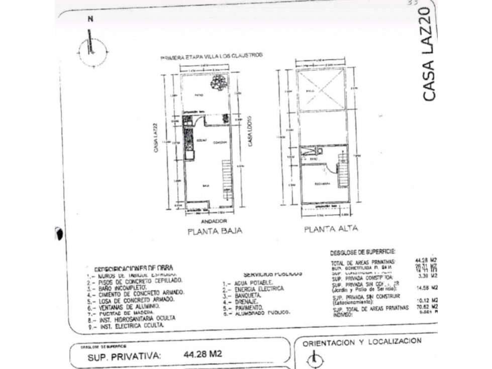 Casa en Venta Fracc. Los Claustros. Km.15.5 - 2