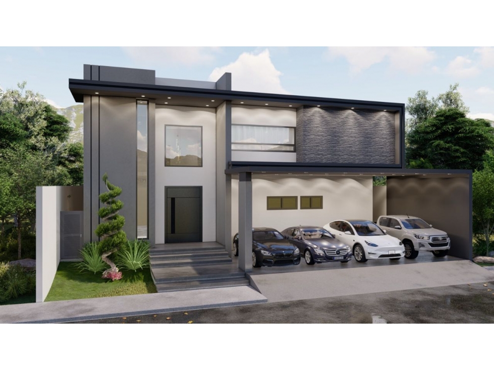 Casa en venta nueva y equipada en Sierra Alta en Monterrey