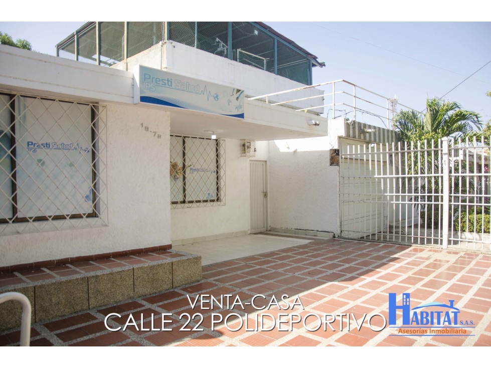 Casa en venta sobre la Av. Santa Rita, Santa Marta Magdalena
