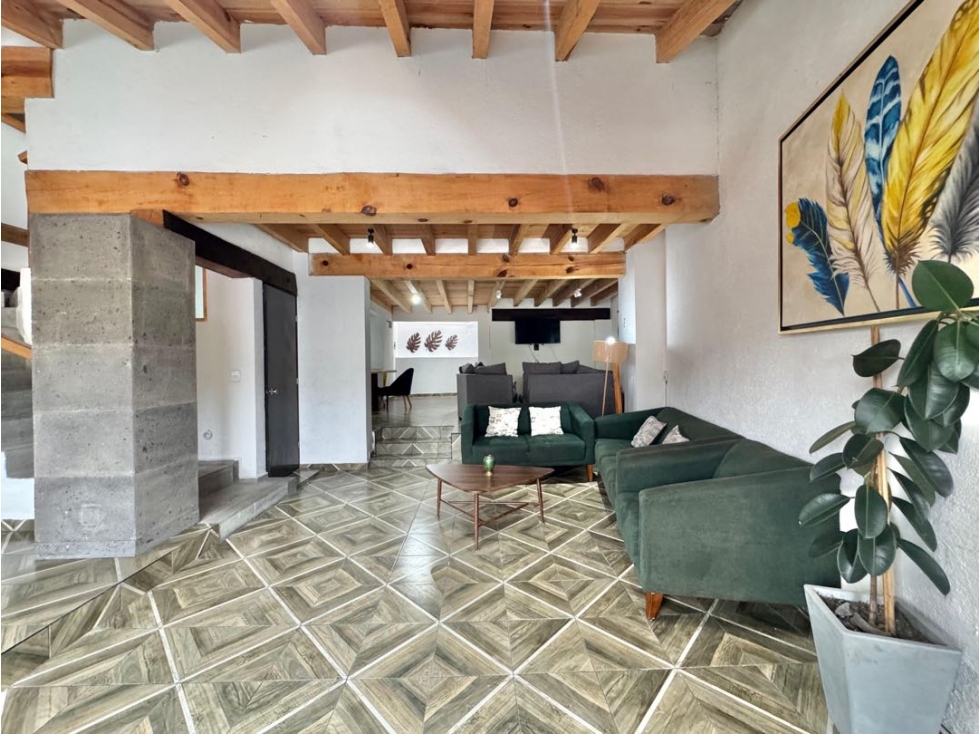 Casa en Venta Valle de Bravo con jacuzzi, estilo cabaña amueblada — foto 6