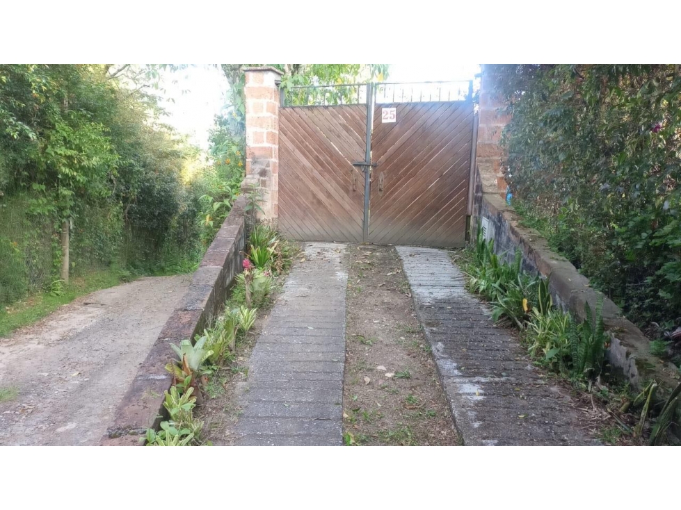 Finca en barro blanco Rionegro
