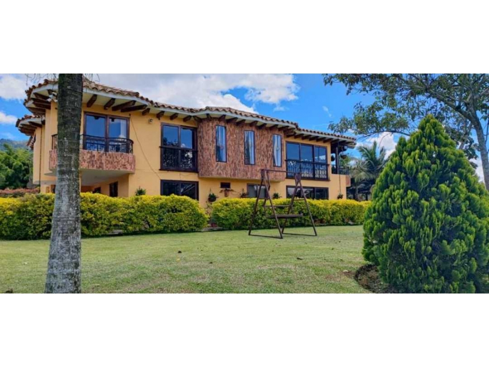 CASA FINCA EN EL CARMEN VIA RÍONEGRO A LA CEJA 3.750 MTS DOS CASAS — foto 2
