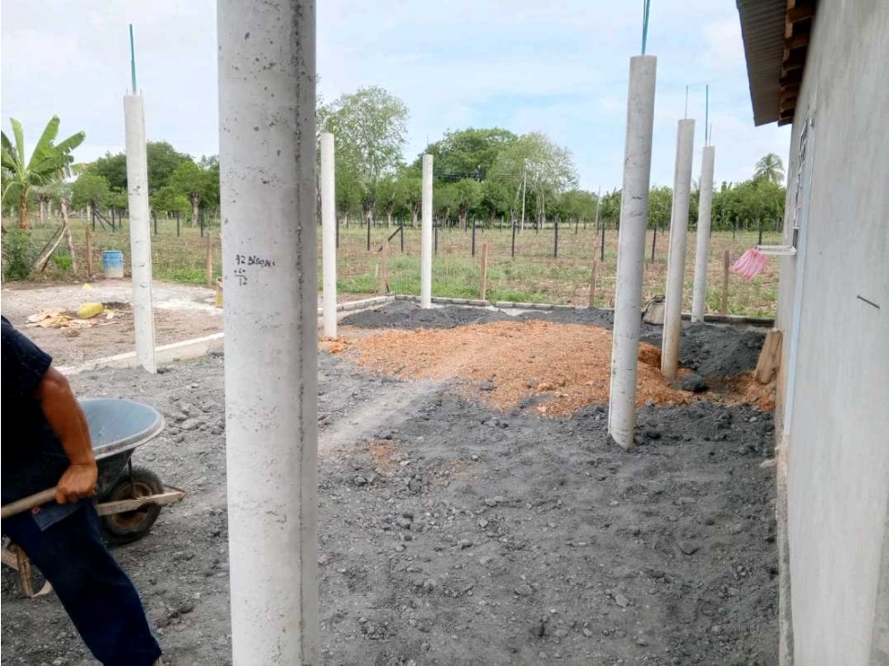 Casa finca en venta después de aguas negras