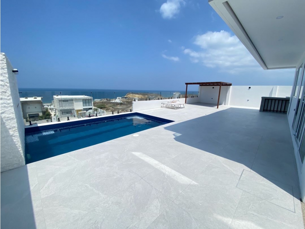 Casa frente al mar en venta Playa Alta, Santa Marianita, Manta - 5