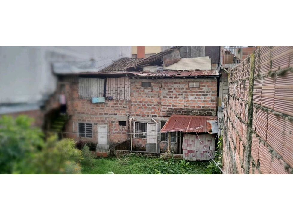 Casa Lote en Venta Barrio Lleras, Manizales