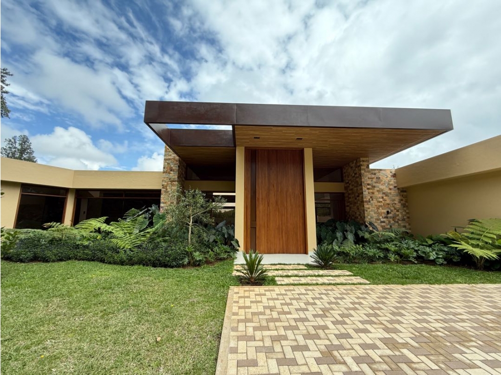 Casa moderna vía san antonio la ceja en unidad cerrada — foto 4